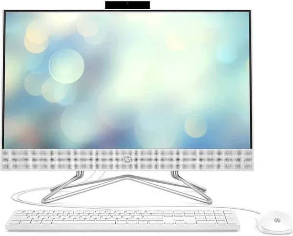 HP 24-dd0010 desktop computer. White 8 g slightly used