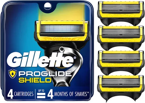 Gillette Proglide Shield Men's Razor Blade Refill (4 ct)