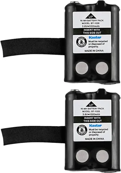 Kastar Battery Replacement for Uniden BT1028, 58037235E Battery and Uniden BT-1028,