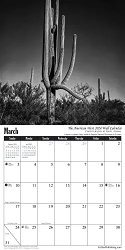 Ansel Adams 2024 Wall Calendar (12"x12")