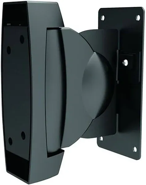 Monoprice | Adjustable 22 lb. Capacity Speaker Wall Mount Brackets (Pair) Black | Realry