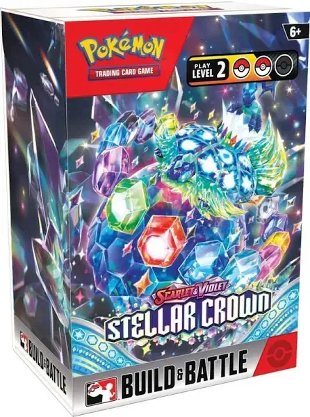 Pokémon - Trading Card Game: Scarlet & Violet - Stellar Crown Booster Box - 36 Packs