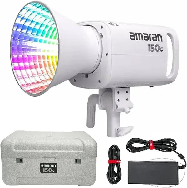 Aputure Amaran 150c RGBWW LED Video Light 150W with 65cm Lantern Softbox Kit  | eBay