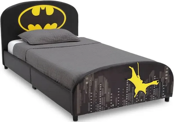 Delta Children DC Comics Batman Upholstered Twin Bed