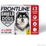 Frontline Shield for Dogs, Extra Small 5-10 lbs 6 Month Supply