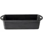 Tablecraft 10749 Loaf Pan, Cast Iron, 10.125X5.25X2.875