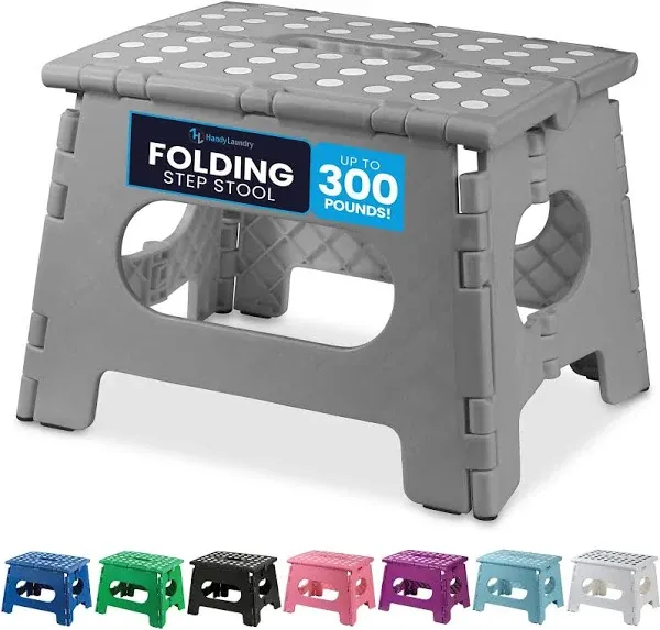 Handy Laundry Folding Step Stool