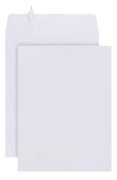 Office Depot Catalog Envelopes 9" x 12" Clean Seal White (Pack of 25)