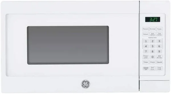 GE Countertop Microwave Oven | Includes Optional Hanging Kit | 0.7 Cubic Feet C