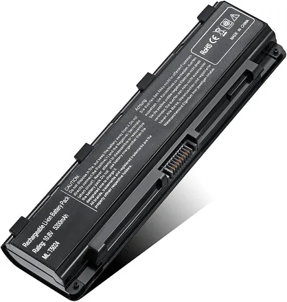 Battery for Toshiba Satellite PA5024U-1BRS PA5025U-1BRS C850 C855 C855D 