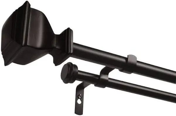 Exclusive Home Napoleon Double Curtain Rod