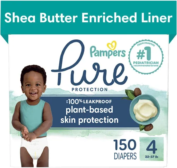 Pampers Pure Protection Diapers Size 3 - 66 Count