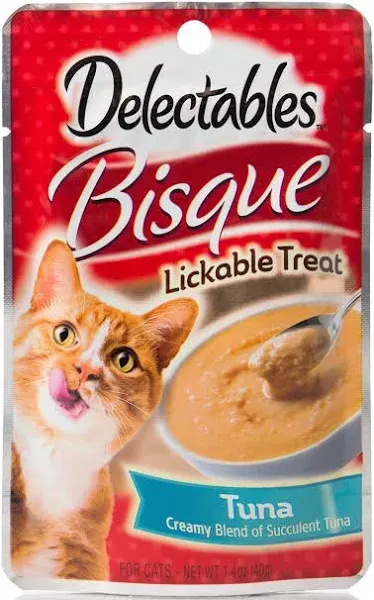 Delectables Bisque Lickable Cat Treat Tuna