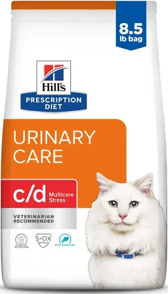 Hill's Prescription Diet - C/D Multicare Urinary Stress with Chicken Cat Food Can