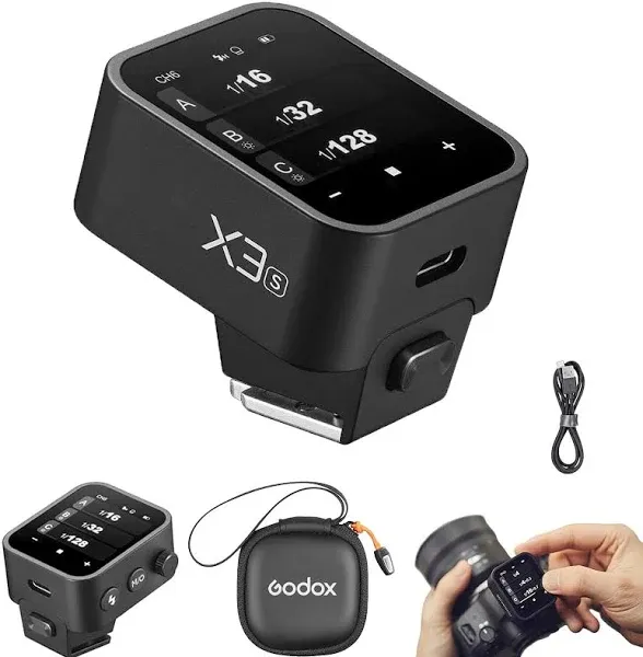 Godox X3 S Touchscreen TTL Wireless Flash Trigger for Sony