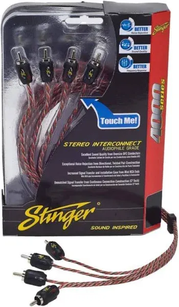 Stinger SI4417 4000: 4 Channel Directional Twisted Pair Interconnect 17ft/5.2m