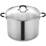 Cook N Home 20 Quart Stainless Steel Stockpot and Canning Pot with Lid