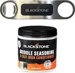 Blackstone Griddle Seasoning &amp; Cast Iron Conditioner 2-in-1 Protection Longevity