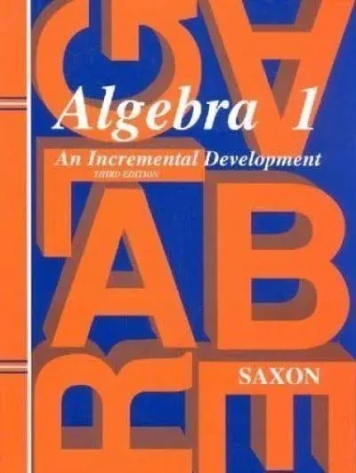 10th Grade Saxon Algebra Homeschooling Books