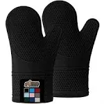 Gorilla Grip Heat and Slip Resistant Oven Mitts Set