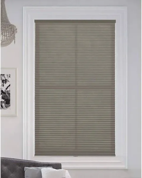 BlindsAvenue Cordless Light Filtering Cellular Honeycomb Shade 9/16" Single Cell