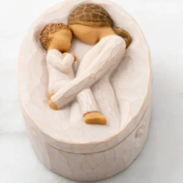 Willow Tree Grandmother, sculpted hand-painted keepsake box