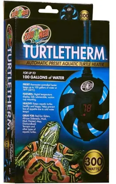 Zoo Med Turtletherm Aquatic Turtle Heater, 300 Watt