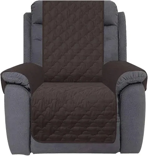  Waterproof Nonslip Recliner Cover Stay in Place, Dog Couch 30&#039;&#039; Chocolate