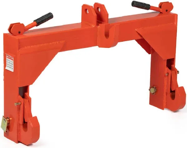 Scratch and Dent, Titan Category 1 and 2, 3 Point Orange Quick Hitch