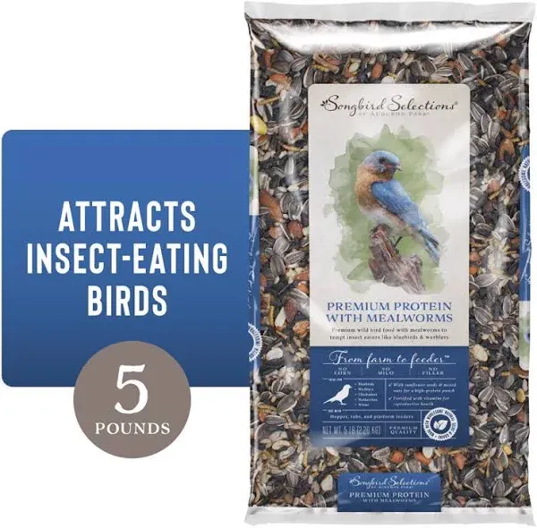 Audubon Park Songbird Selections Bluebird/ Warblers Mealworm Bird Seed