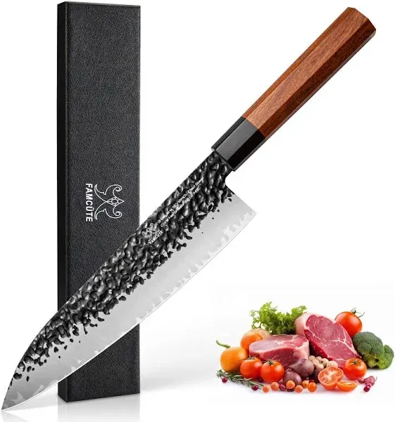 8 Inch Chef Knife 3 Layers Japanese 9Cr18MoV Clad Steel Professional super Sharp Kitchen Knives