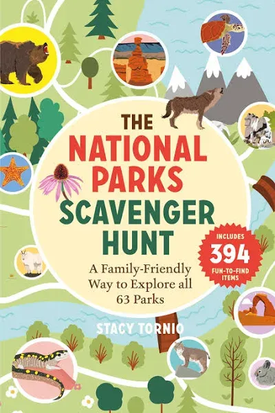 The National Parks Scavenger Hunt A Fam Stacy Tornio Paperback