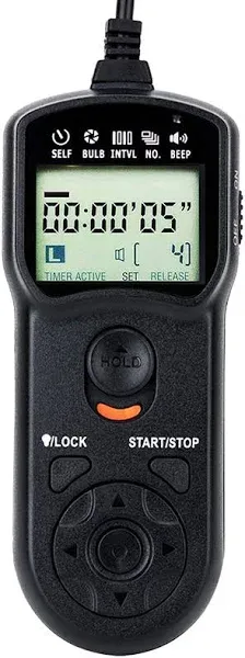 JJC Intervalometer Timer Remote Control Shutter Release