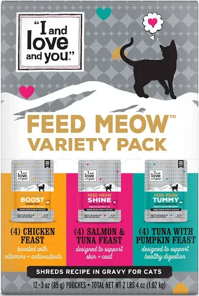 PetFlow I and Love and You Feed Meow Variety Pack