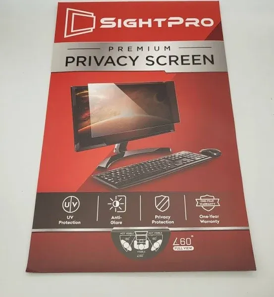 SightPro 24 Inch Computer Privacy Screen Filter