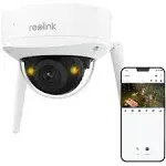 REOLINK 4K Wi-Fi 6 Security Camera with 125° Viewing Angle