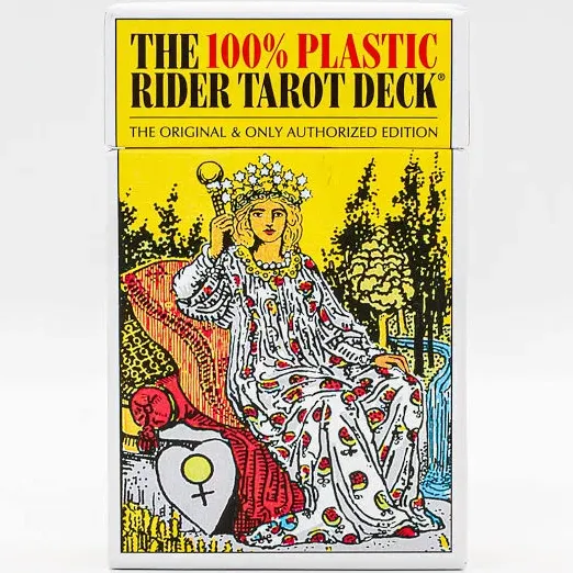 The 100% Plastic Rider Tarot Deck -- Pamela Colman Smith