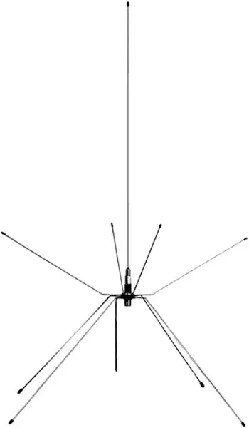 Procomm Spider Police Scanner Home Base Station Antenna w/ 50ft Coax Cable