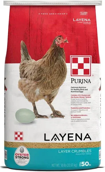 Purina Layena Crumbles Chicken Layer Feed