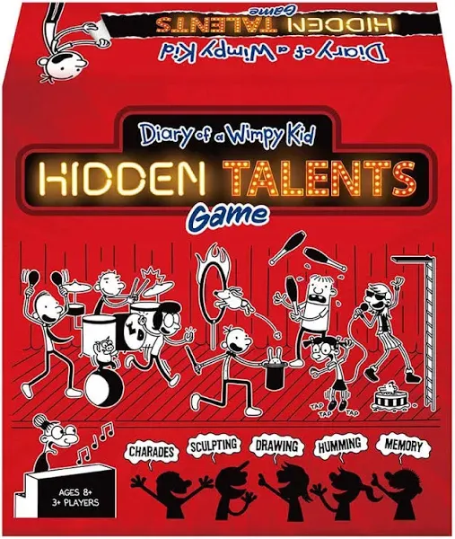 Diary Of A Wimpy Kid Hidden Talents Game For Families Kids  NEW FACTORY SEALED