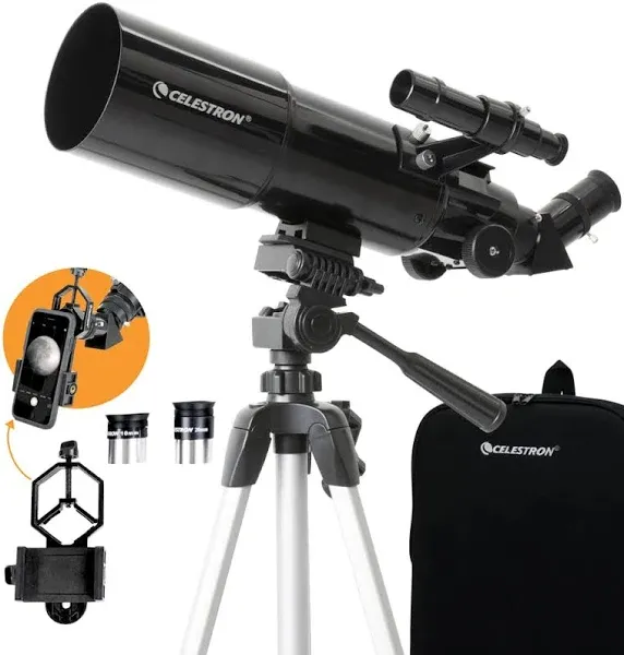 Celestron Travel Scope 80 Portable Telescope