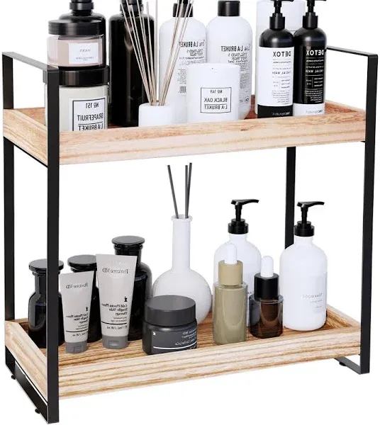 2-Tier Bathroom Counter Organizer