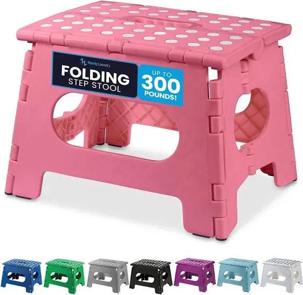 Handy Laundry Folding Step Stool