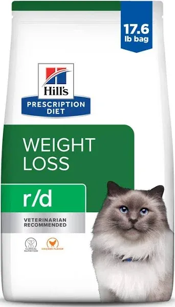 Hill's Prescription Diet Feline r/d Weight Loss Chicken Flavor Dry Cat Food