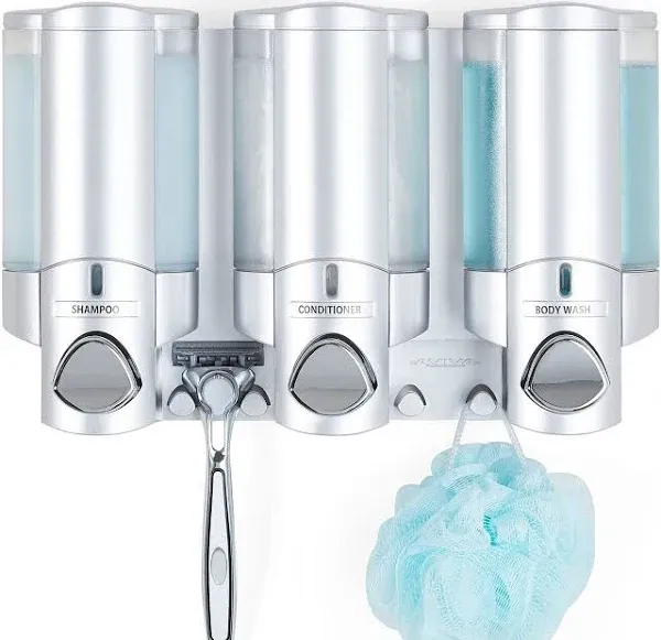 Aviva 3 Chamber Shower Dispenser