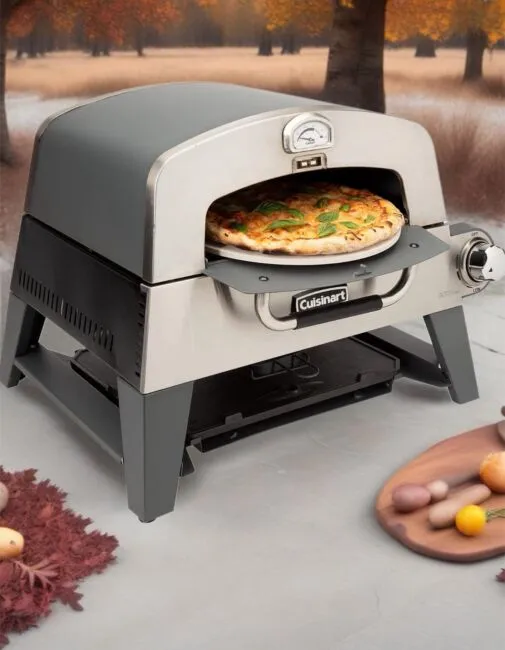 Cuisinart 3-in-1 Pizza Oven, Griddle, and Grill