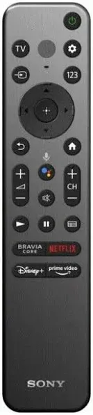 OEM Sony RMF-TX900U Voice TV Remote Control Bravia Core