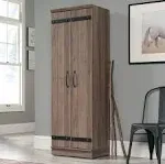 Sauder Homeplus 2-Door Farmhouse Storage Cabinet Salt Oak