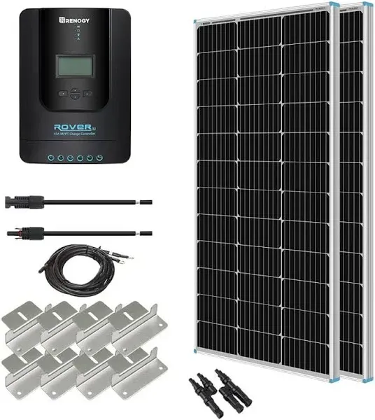 Renogy 200 Watt 12 Volt Solar Starter Kit