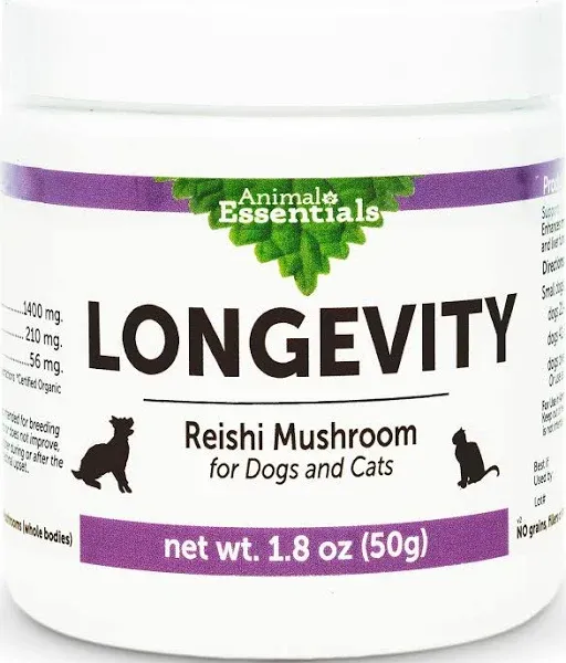 Animal Essentials Longevity Reishi Mushroom Supplement